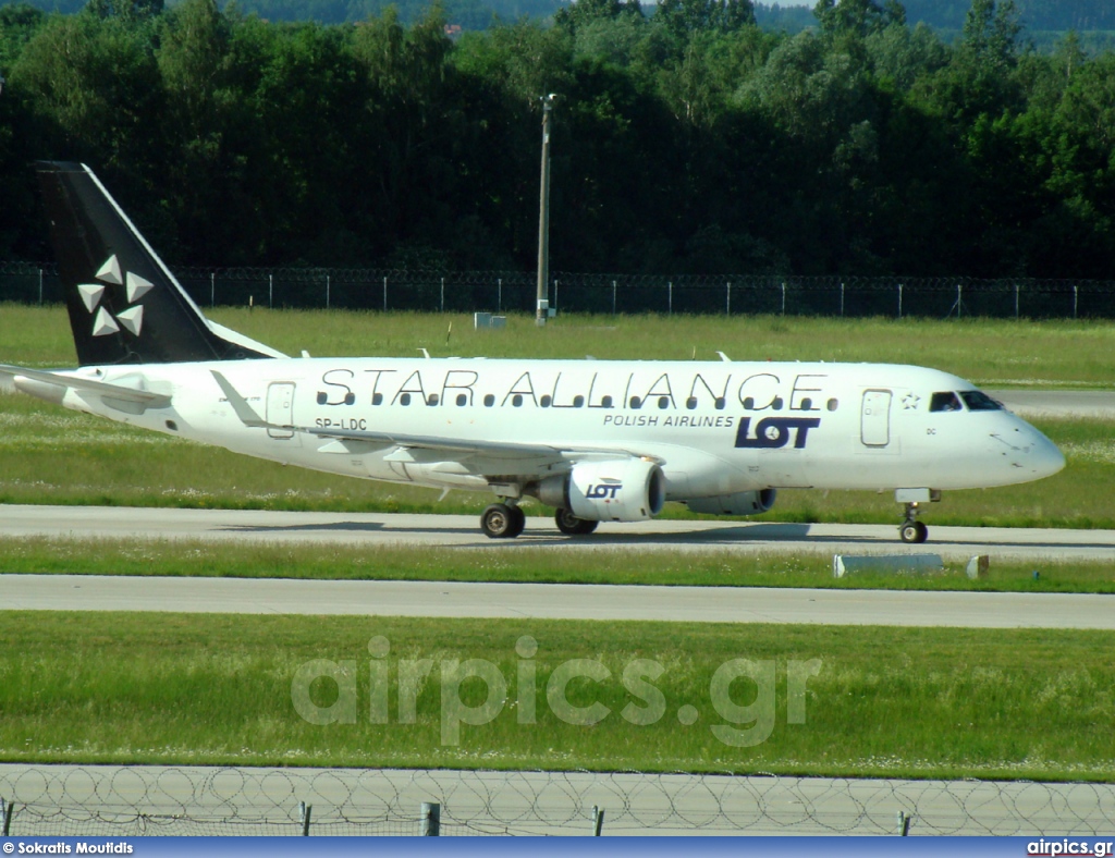 SP-LDC, Embraer ERJ 170-100ST, LOT Polish Airlines