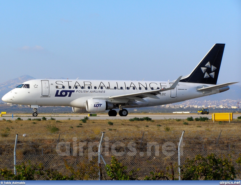 SP-LDC, Embraer ERJ 170-100ST, LOT Polish Airlines