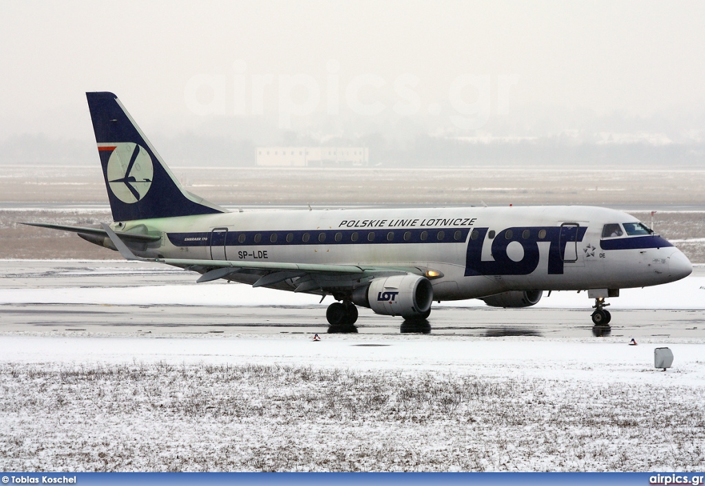 SP-LDE, Embraer ERJ 170-100LR, LOT Polish Airlines