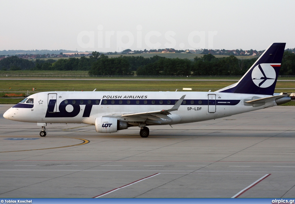 SP-LDF, Embraer ERJ 170-100LR, LOT Polish Airlines