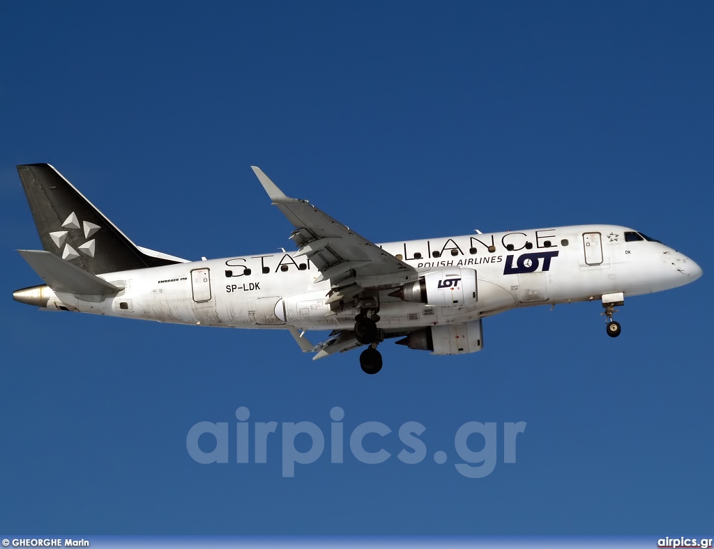 SP-LDK, Embraer ERJ 170-100SE, LOT Polish Airlines