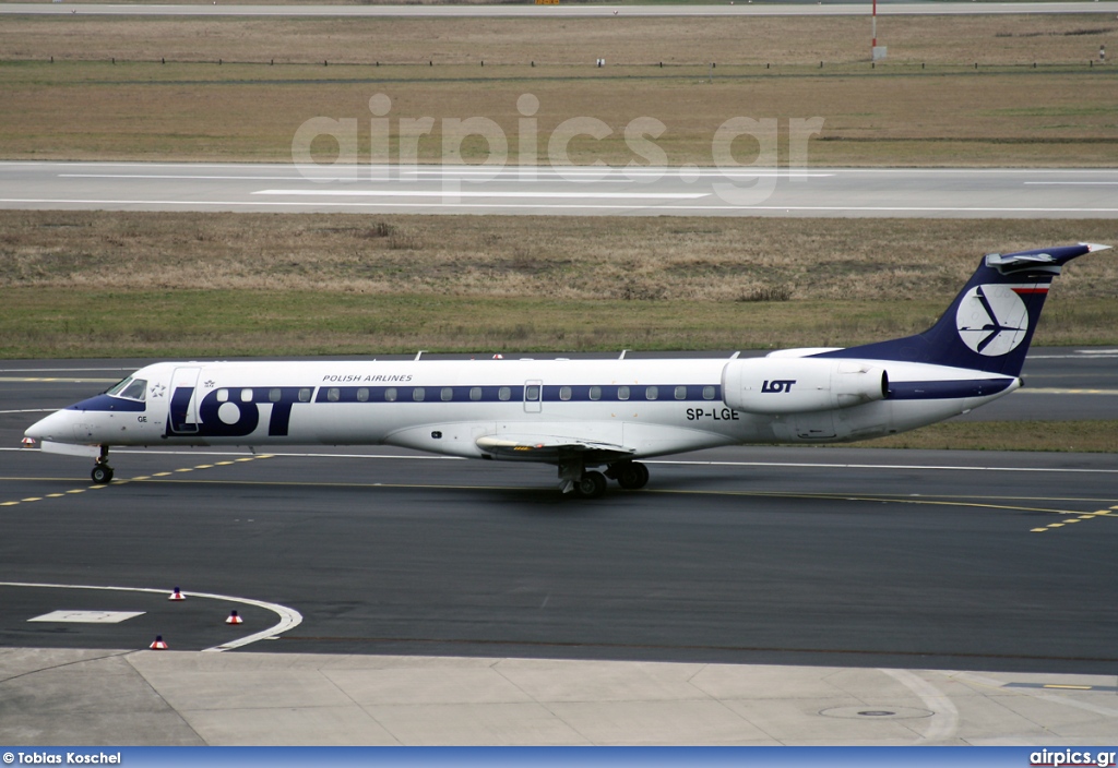 SP-LGE, Embraer ERJ-145LR, LOT Polish Airlines