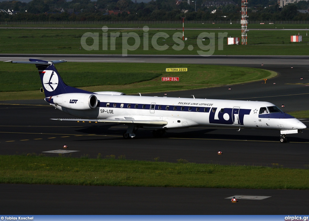 SP-LGE, Embraer ERJ-145MP, LOT Polish Airlines