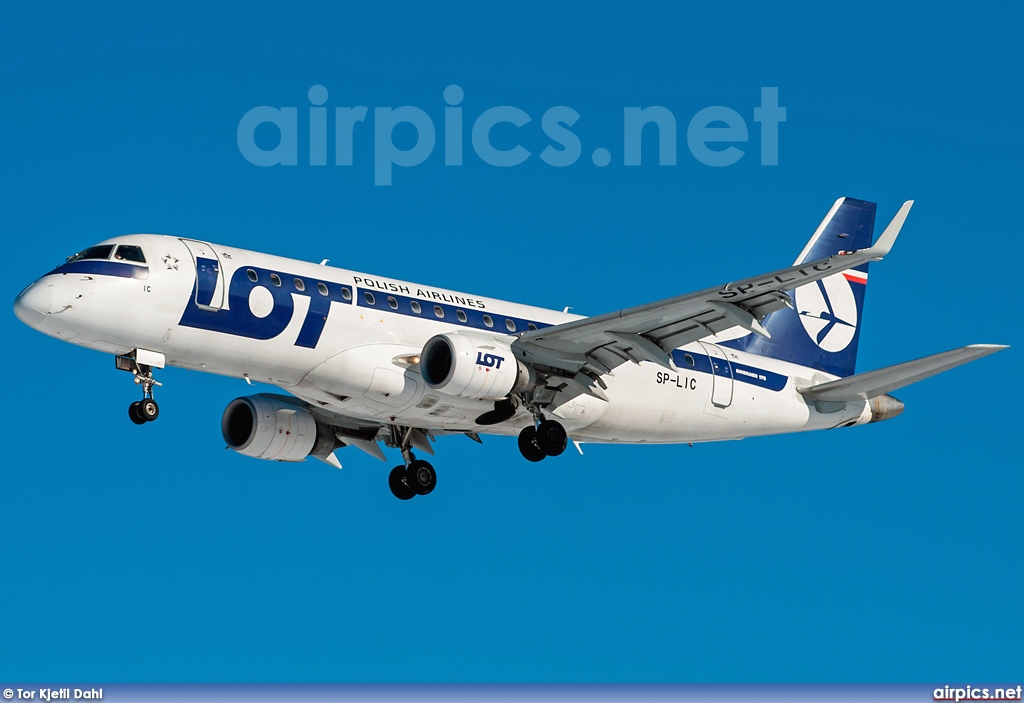 SP-LIC, Embraer ERJ 170-200STD, LOT Polish Airlines