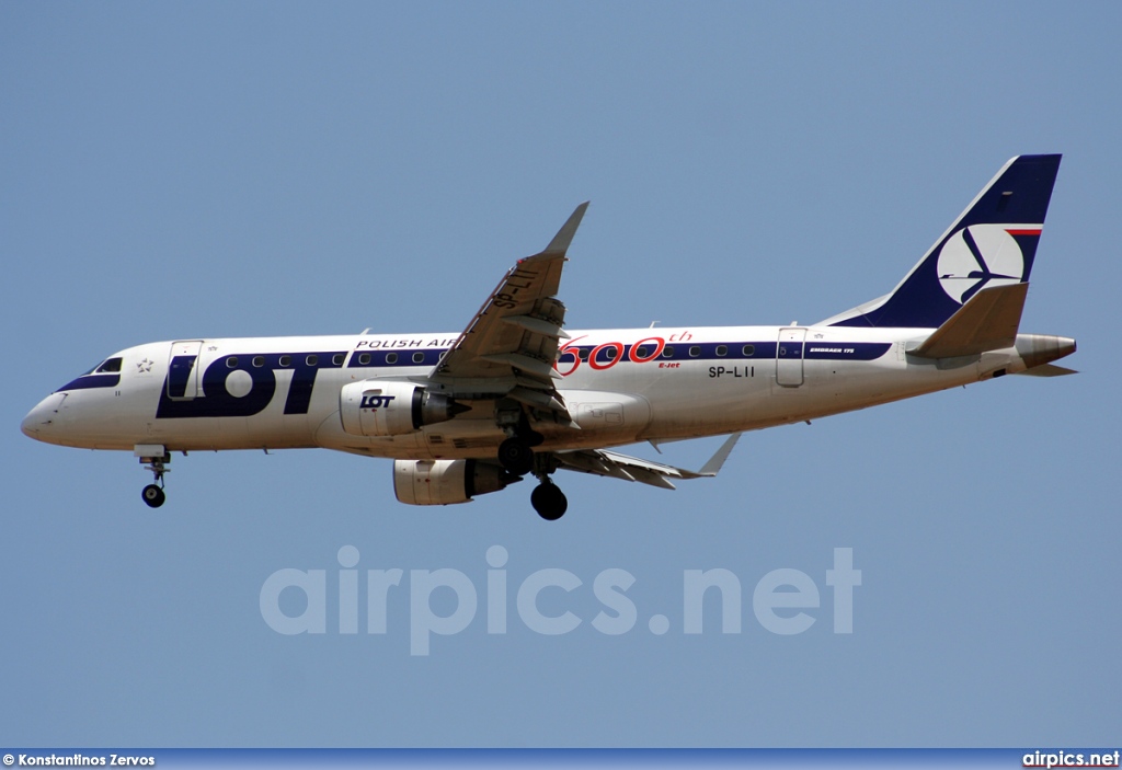 SP-LII, Embraer ERJ 170-200LR, LOT Polish Airlines