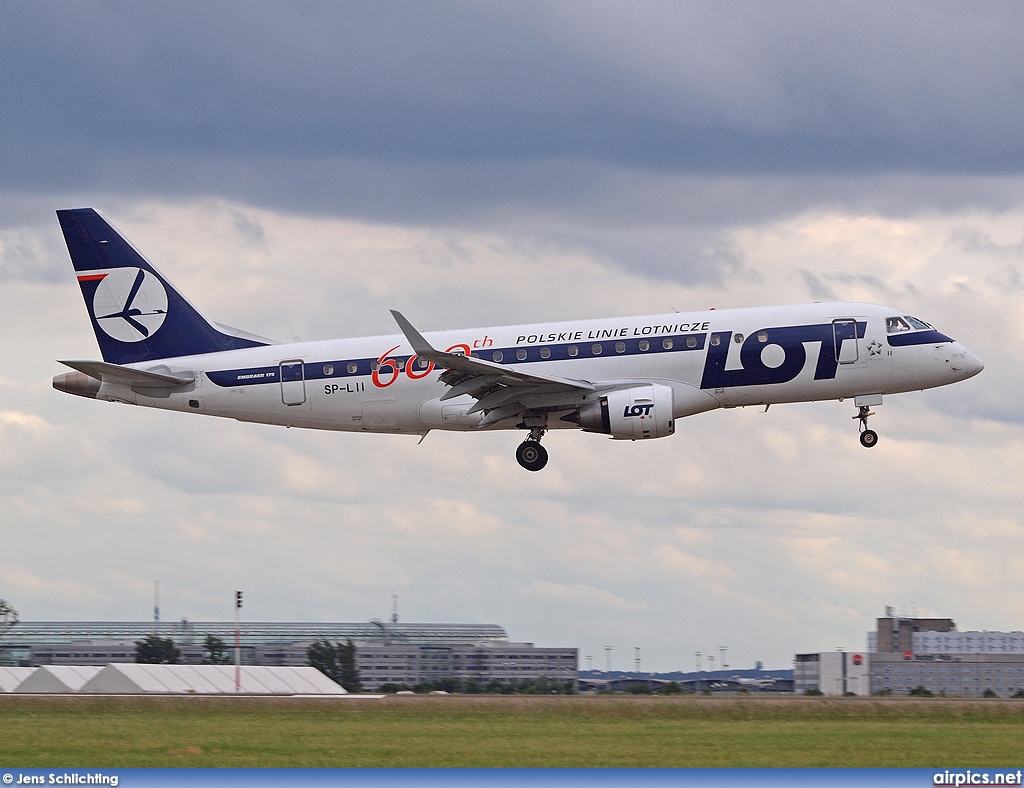 SP-LII, Embraer ERJ 170-200LR, LOT Polish Airlines