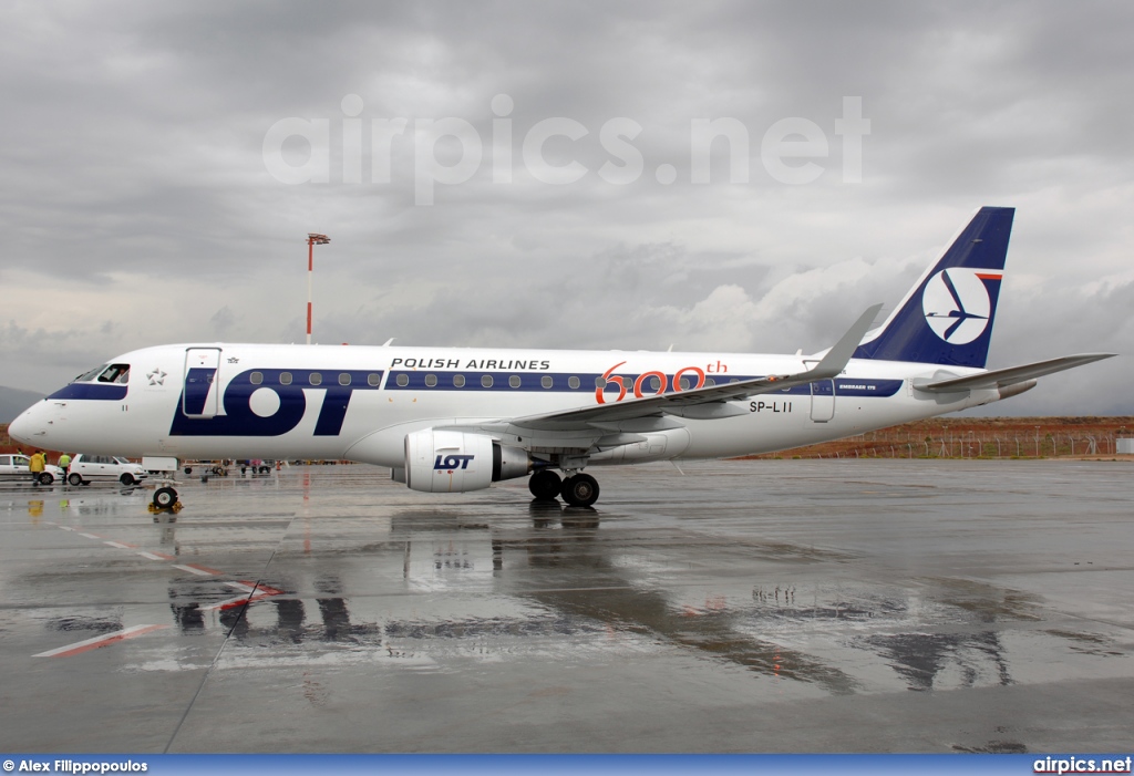 SP-LII, Embraer ERJ 170-200LR, LOT Polish Airlines