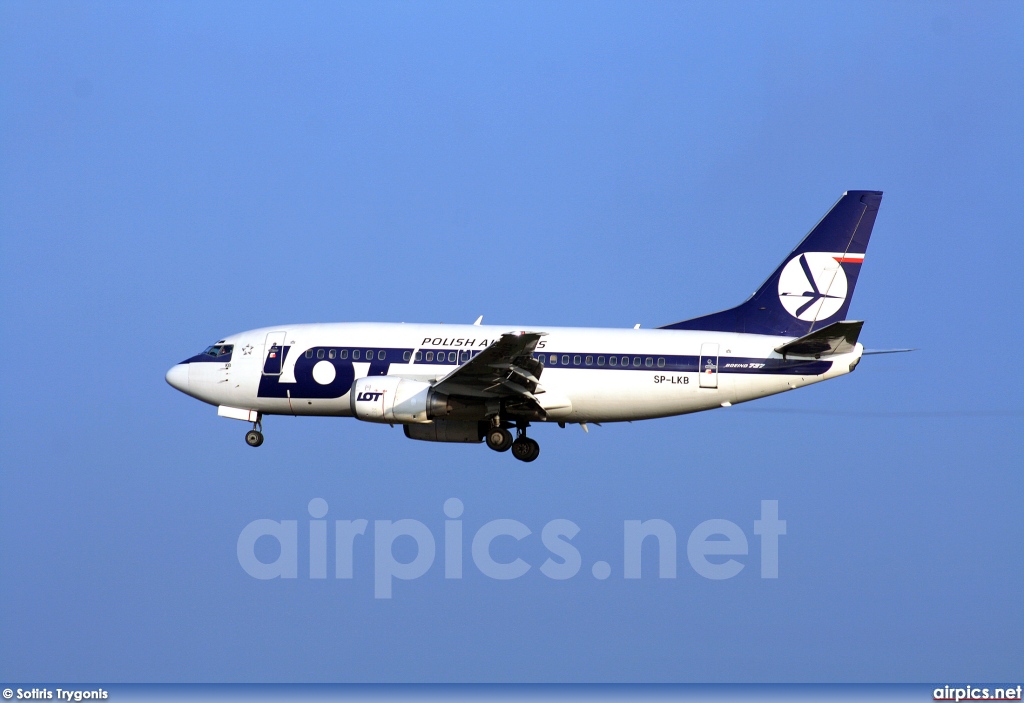 SP-LKB, Boeing 737-500, LOT Polish Airlines