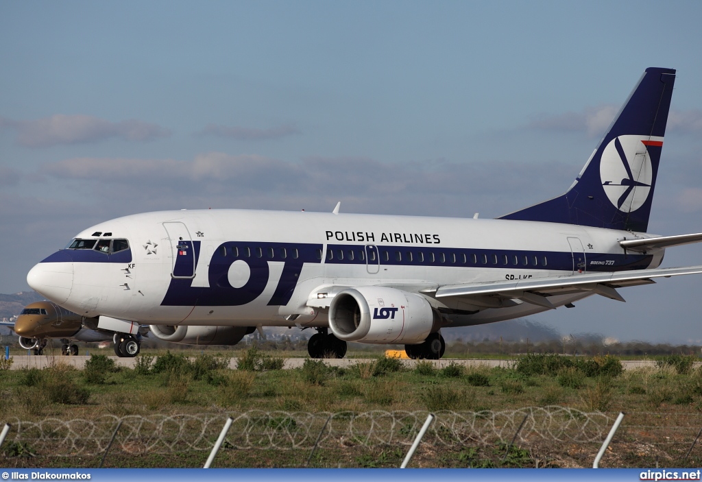 SP-LKF, Boeing 737-500, LOT Polish Airlines