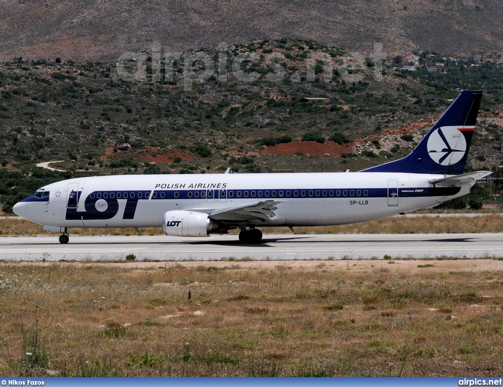 SP-LLB, Boeing 737-400, LOT Polish Airlines