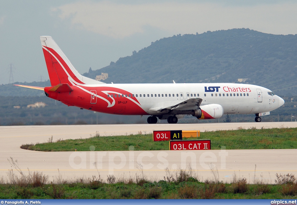 SP-LLF, Boeing 737-400, LOT Charters