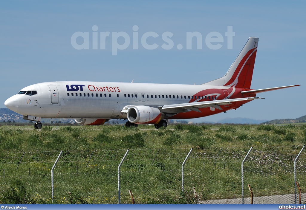 SP-LLF, Boeing 737-400, LOT Charters