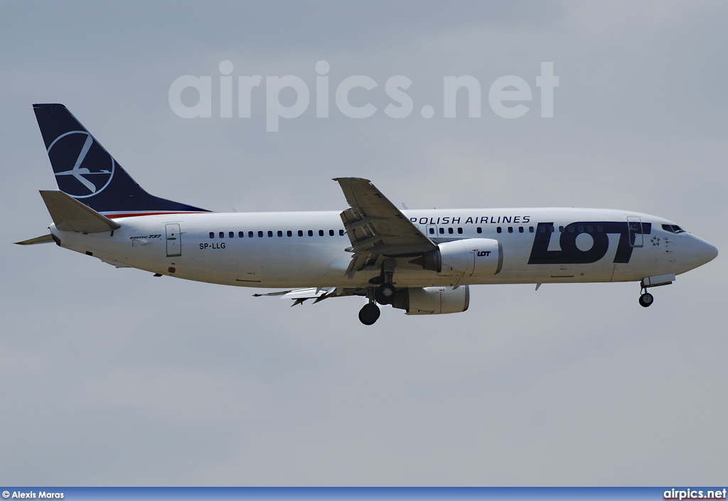 SP-LLG, Boeing 737-400, LOT Polish Airlines