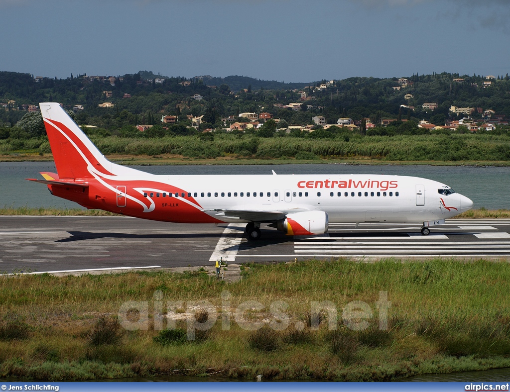 SP-LLK, Boeing 737-400, Centralwings