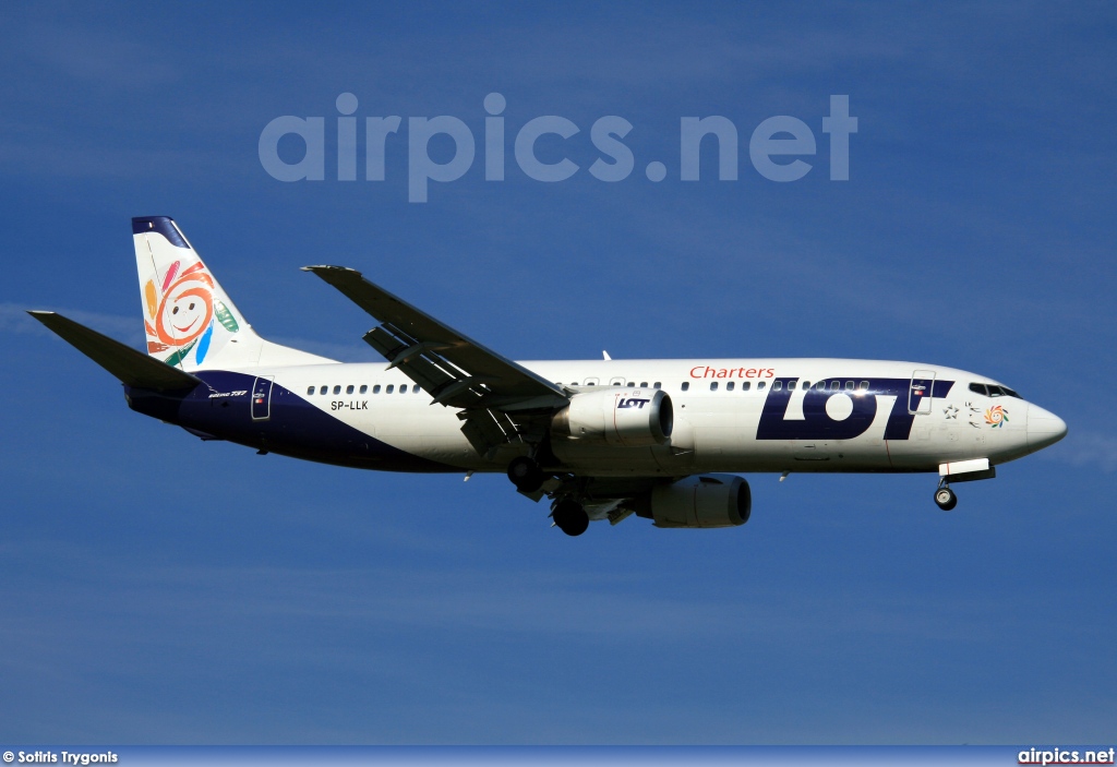 SP-LLK, Boeing 737-400, LOT Charters