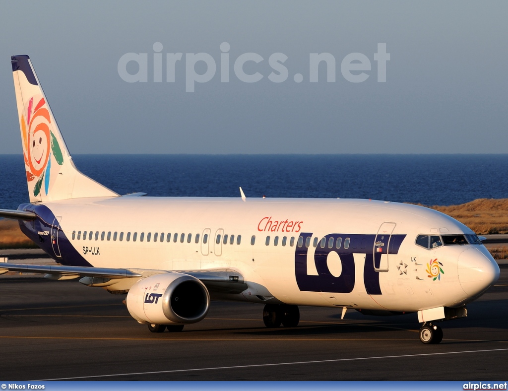 SP-LLK, Boeing 737-400, LOT Charters