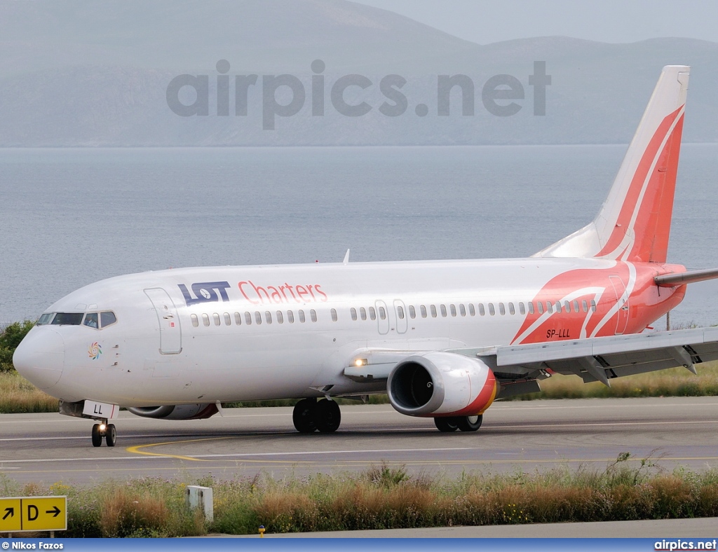 SP-LLL, Boeing 737-400, LOT Charters