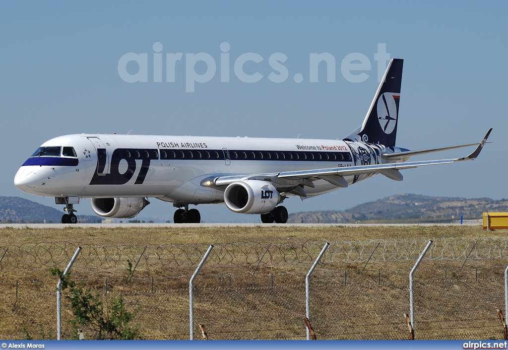 SP-LNA, Embraer ERJ 190-200LR (Embraer 195), LOT Polish Airlines