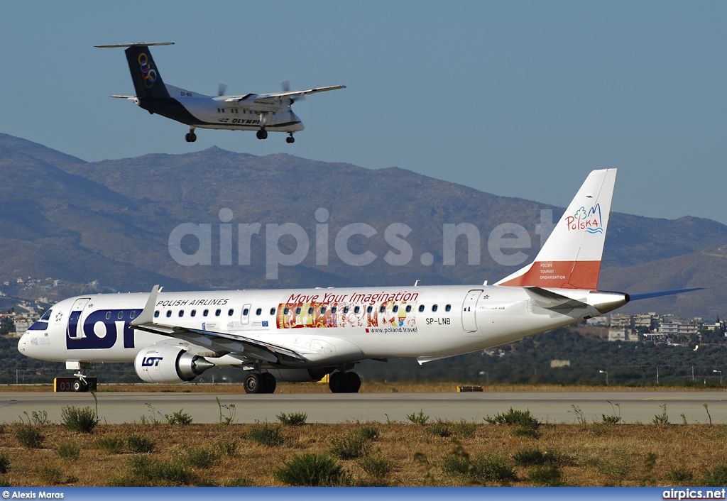 SP-LNB, Embraer ERJ 190-200LR (Embraer 195), LOT Polish Airlines