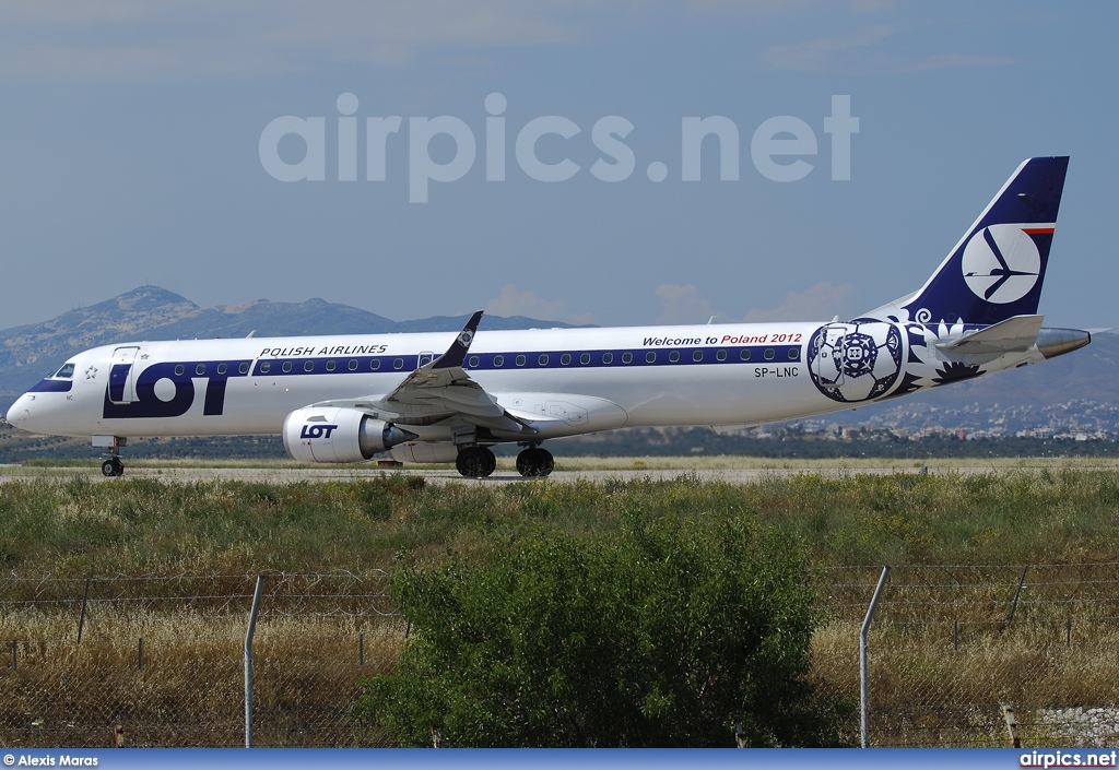 SP-LNC, Embraer ERJ 190-200LR (Embraer 195), LOT Polish Airlines