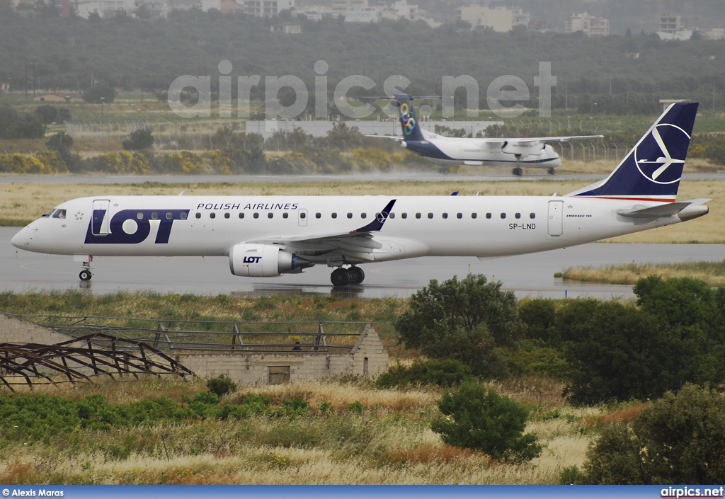 SP-LND, Embraer ERJ 190-200LR (Embraer 195), LOT Polish Airlines