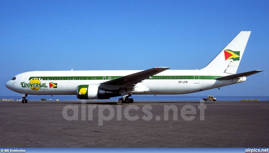 SP-LPB, Boeing 767-300ER, Universal Airlines