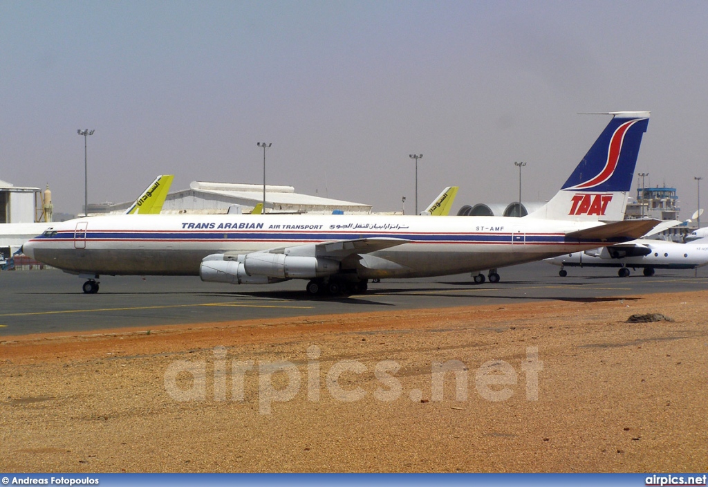 ST-AMF, Boeing 707-300C, Trans Arabian Air Transport - TAAT