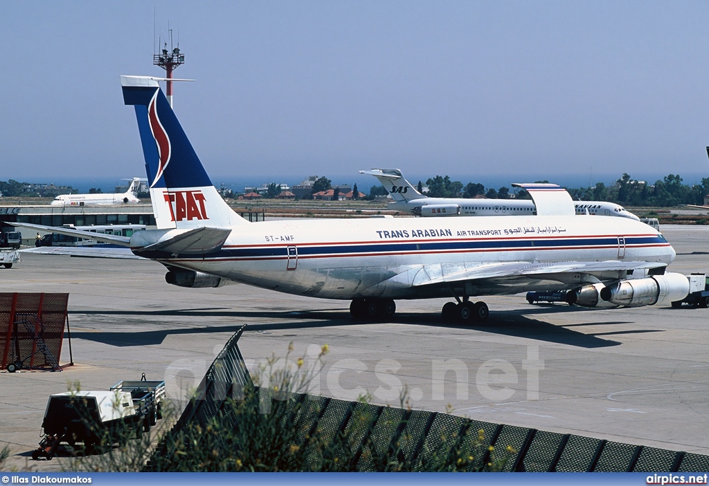 ST-AMF, Boeing 707-300C, Trans Arabian Air Transport - TAAT