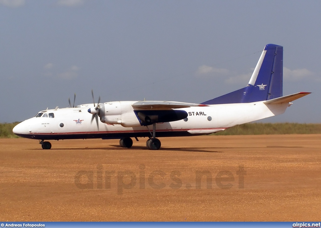 ST-ARL, Antonov An-26-100, Alfa Airlines