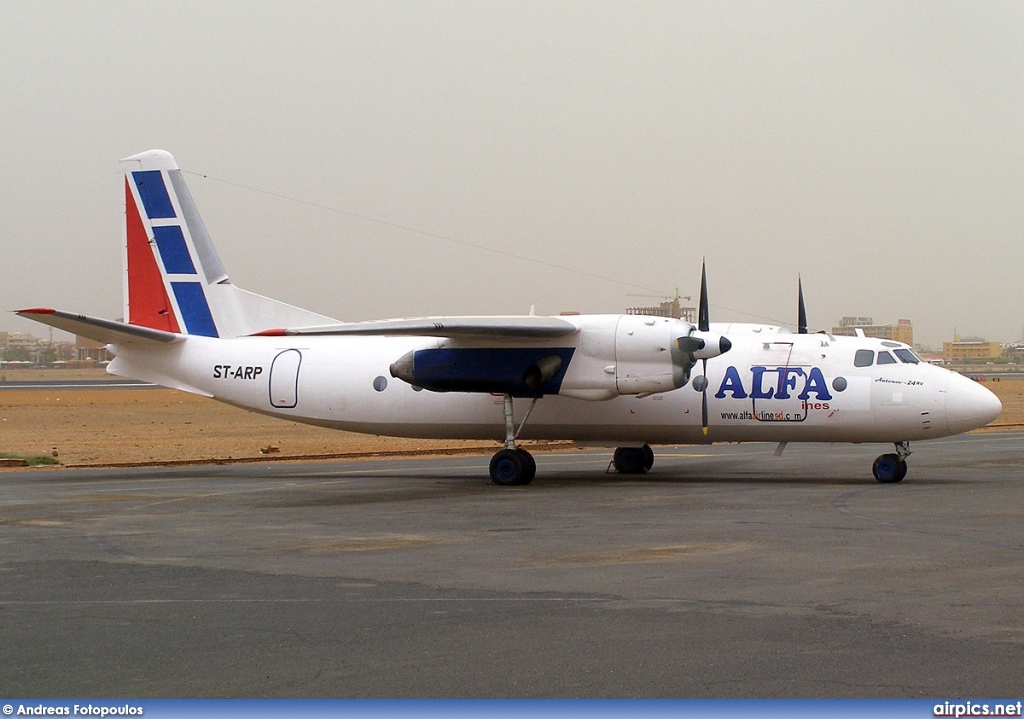 ST-ARP, Antonov An-24RV, Alfa Airlines