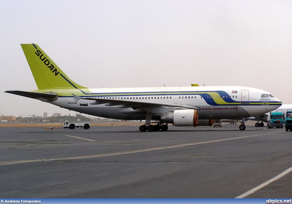 ST-AST, Airbus A310-300, Sudan Airways