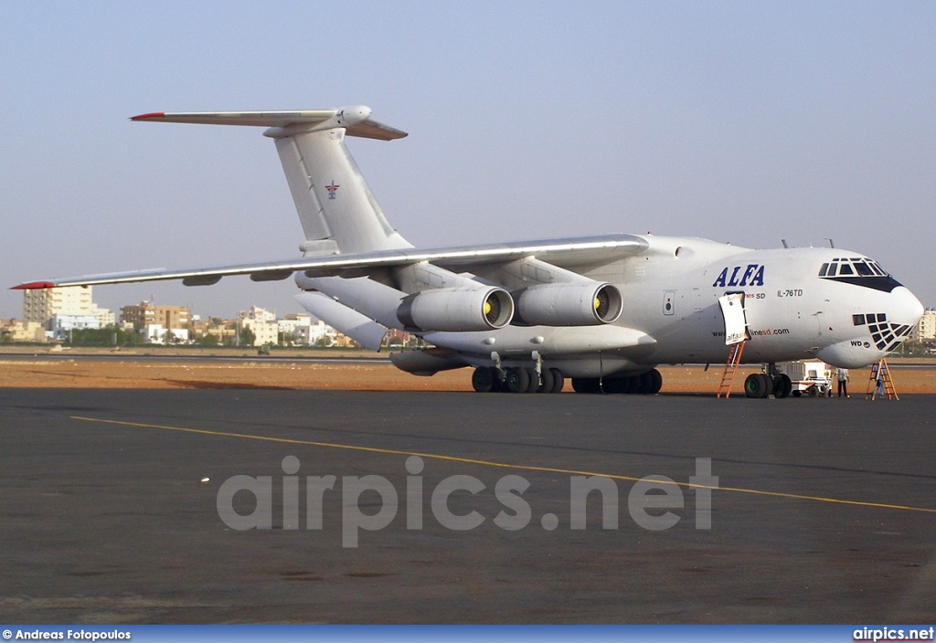 ST-EWD, Ilyushin Il-76-TD, Alfa Airlines