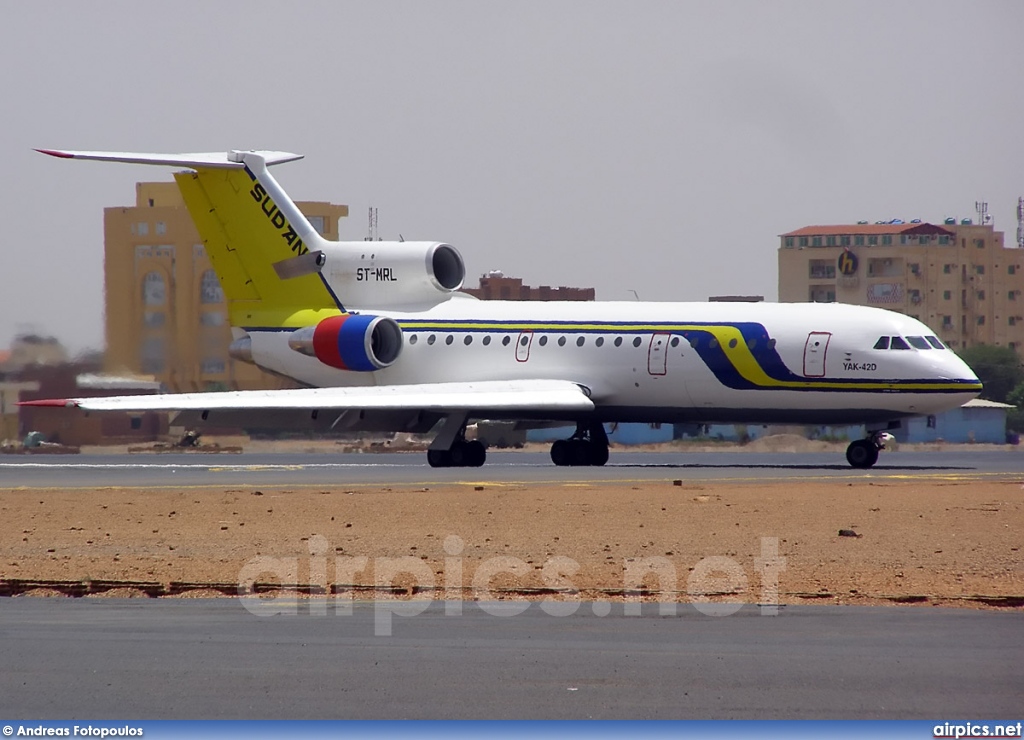 ST-MRL, Yakovlev Yak-42-D, Sudan Airways