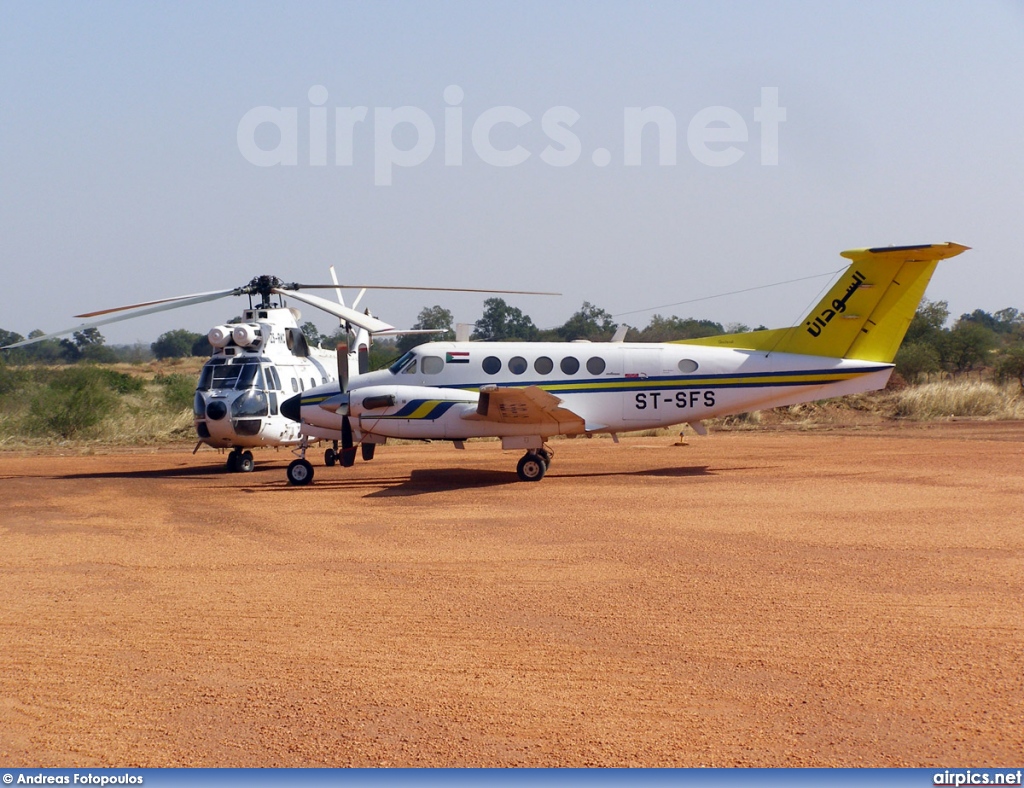 ST-SFS, Beechcraft 200 Super King Air, Sudan Airways