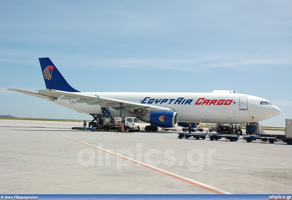 SU-BDG, Airbus A300B4-200F, Egyptair Cargo