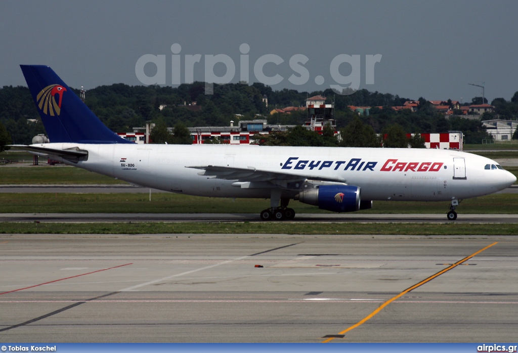 SU-BDG, Airbus A300B4-200F, Egyptair Cargo