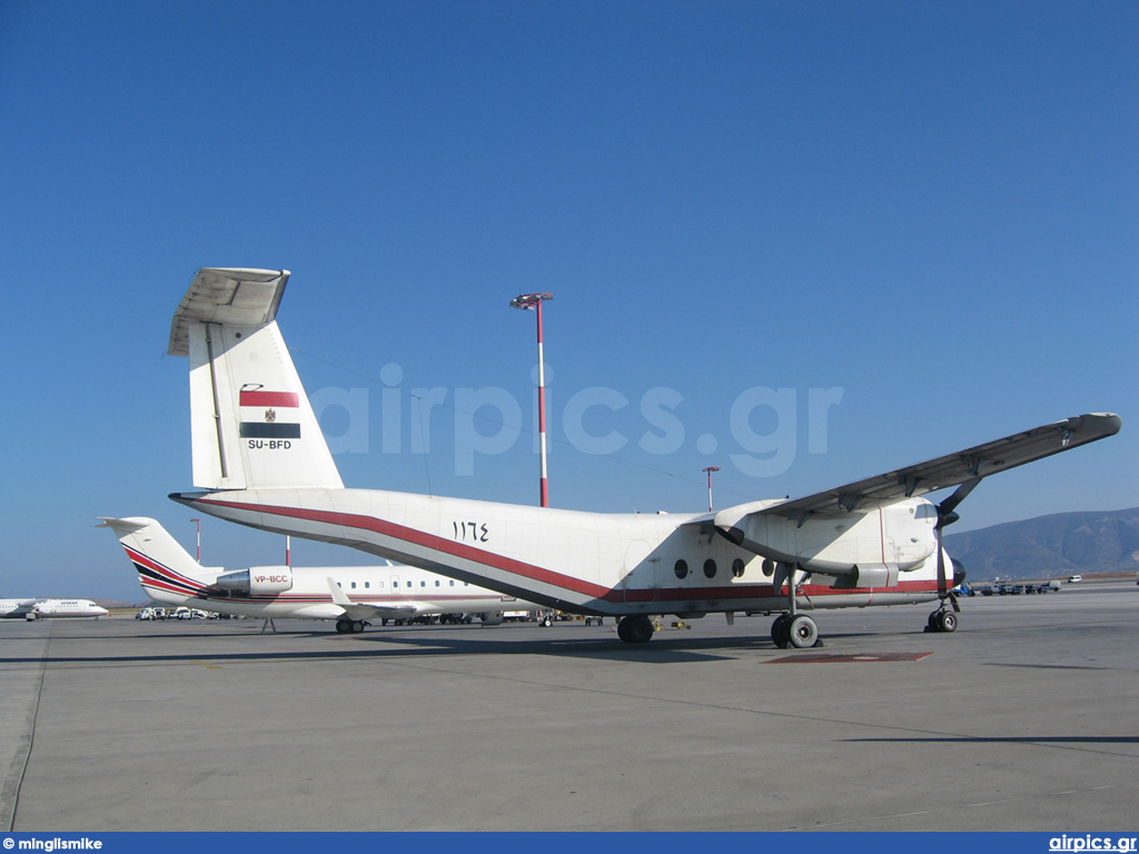 SU-BFD, De Havilland Canada DHC-5-D Buffalo, Egyptian Air Force