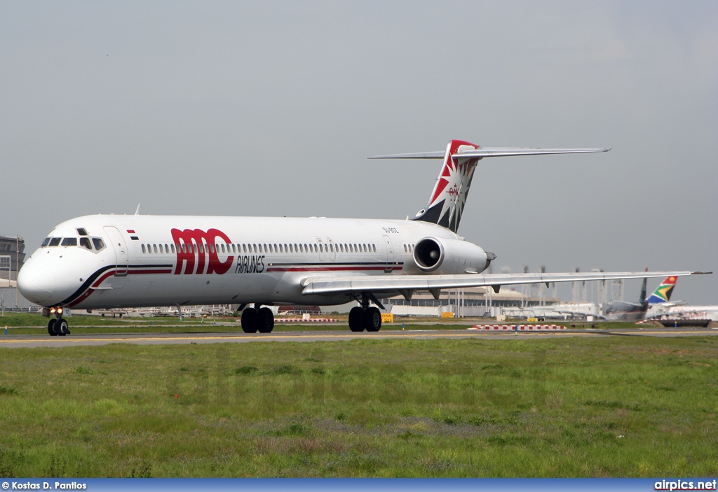 SU-BOZ, McDonnell Douglas MD-83, AMC Airlines