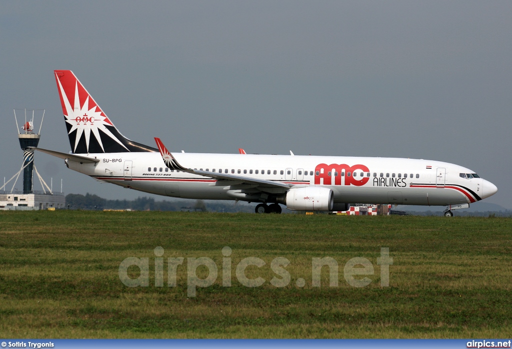 SU-BPG, Boeing 737-800, AMC Airlines