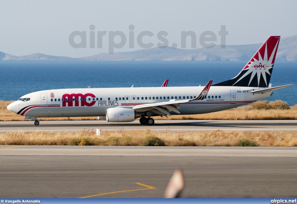 SU-BPZ, Boeing 737-800, AMC Airlines