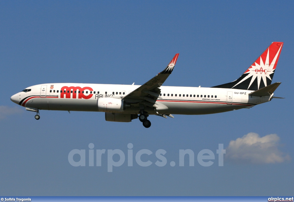 SU-BPZ, Boeing 737-800, AMC Airlines