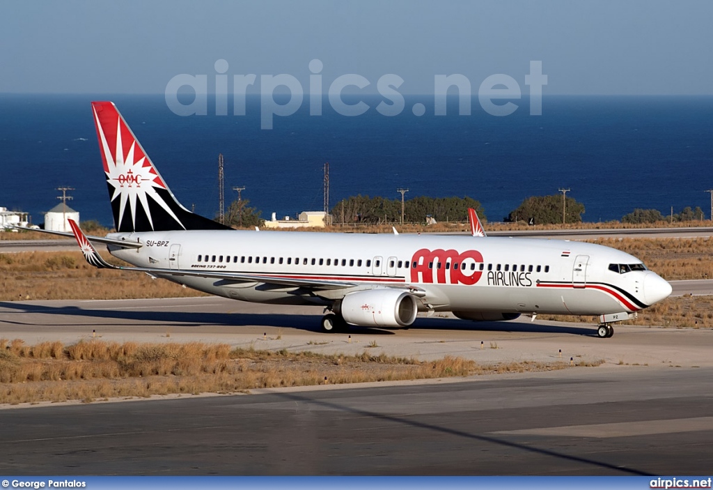 SU-BPZ, Boeing 737-800, AMC Airlines