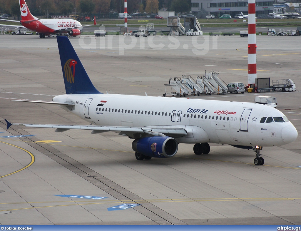 SU-GBA, Airbus A320-200, Egyptair