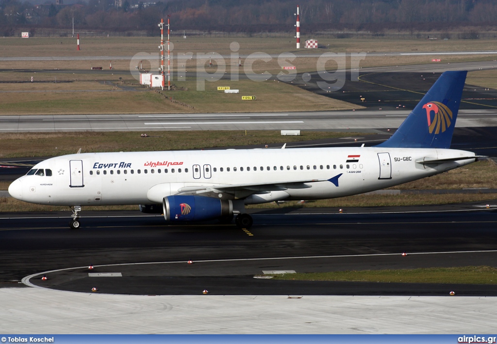 SU-GBC, Airbus A320-200, Egyptair