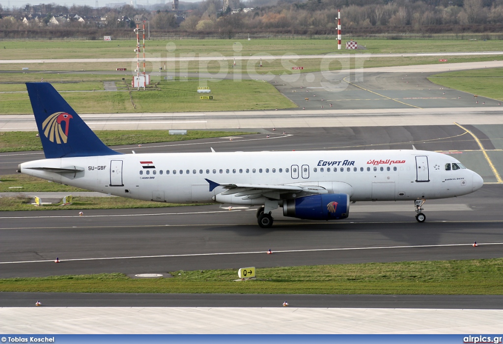 SU-GBF, Airbus A320-200, Egyptair