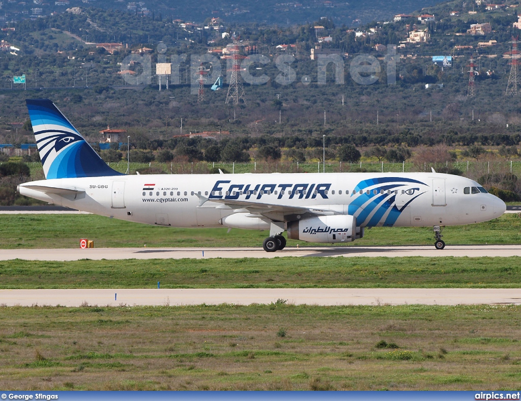 SU-GBG, Airbus A320-200, Egyptair