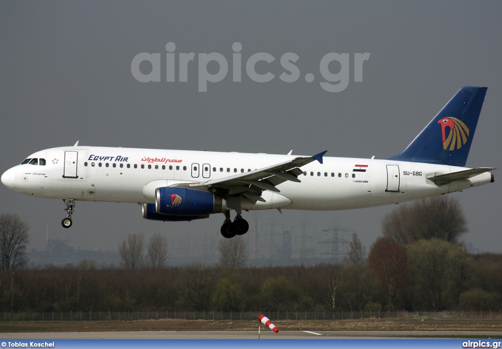 SU-GBG, Airbus A320-200, Egyptair