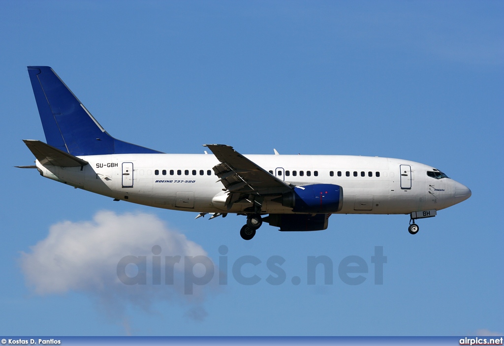 SU-GBH, Boeing 737-500, Untitled