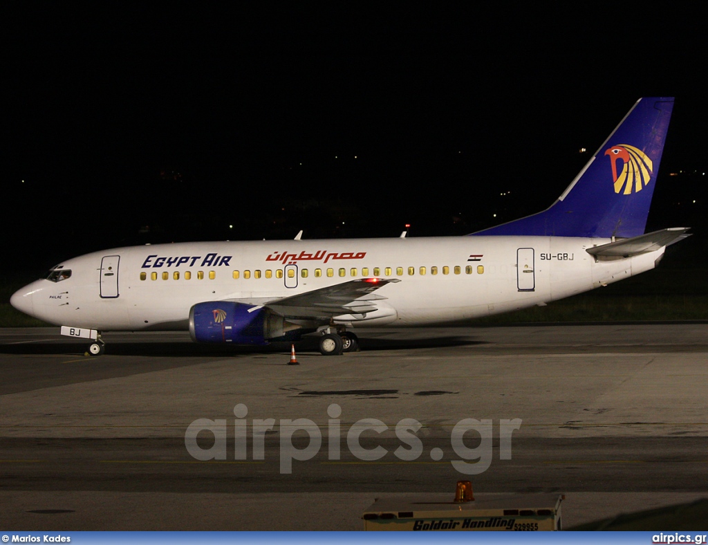 SU-GBJ, Boeing 737-500, Egyptair