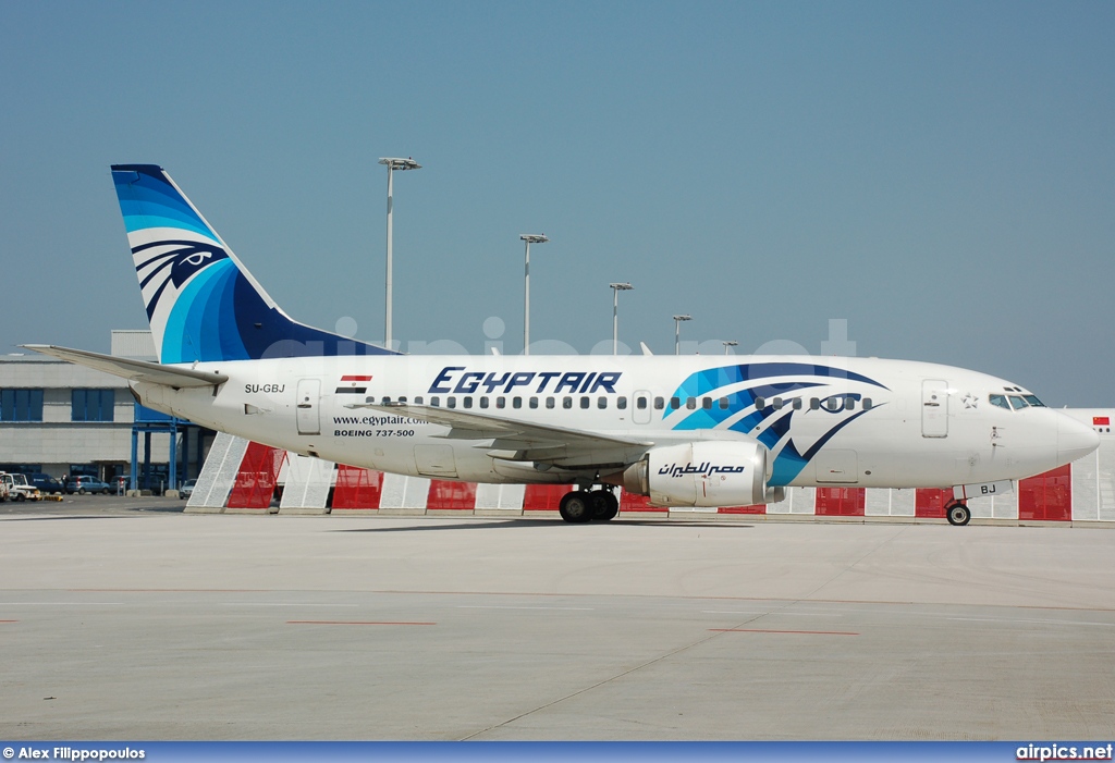 SU-GBJ, Boeing 737-500, Egyptair